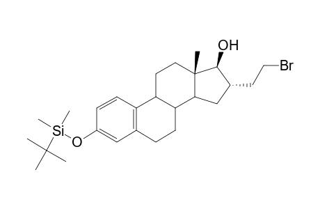 (13S,16S,17S)-16-(2-bromoethyl)-3-(tert-butyldimethylsilyloxy)-13-methyl-7,8,9,11,12,13,14,15,16,17-decahydro-6H-cyclopenta[a]phenanthren-17-ol
