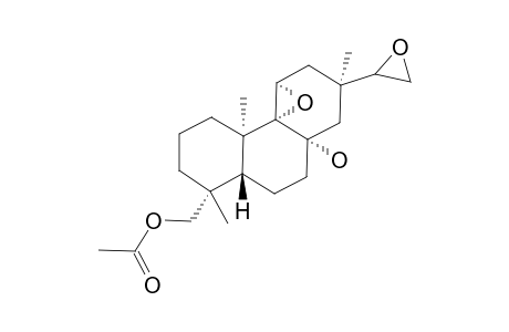 19-ACETOXY-8-ALPA-HYDROXY-9-ALPHA,11:15,16-DIEPOXY-13-EPI-ENT-PIMARANE