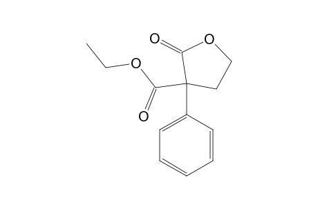 2-oxo-3-phenyltetrahydro-3-furoic acid, ethyl ester