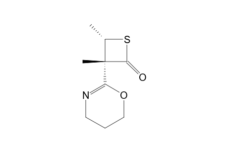 (anti)-2-(3',4'-DIMETHYL-2'-OXOTHIETHAN-3'-YL)-4,5-DIHYDRO-OXAZINE