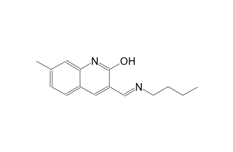 3-{(E)-[(E)-butylimino]methyl}-7-methyl-2-quinolinol