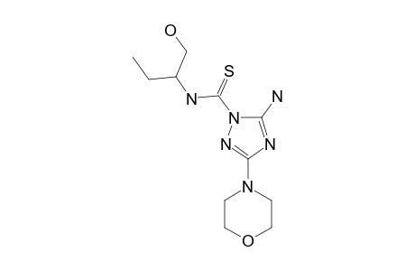 1-(5-AMINO-3-MORPHOLINO-1H-1,2,4-TRIAZOL-1-YL)-N-(1-HYDROXYBUTAN-2-YL)-THIOAMIDE