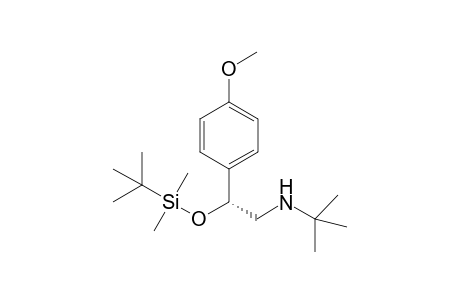 N-[(2R)-2-[tert-butyl(dimethyl)silyl]oxy-2-(4-methoxyphenyl)ethyl]-2-methyl-propan-2-amine