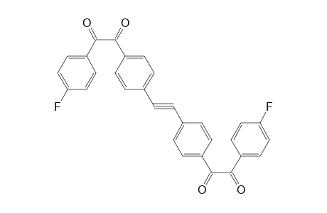 1-(4-Fluoro-phenyl)-2-(4-[4-[2-(4-fluoro-phenyl)-2-oxO-acetyl]-phenylethynyl]-phenyl)-ethane-1,2-dione