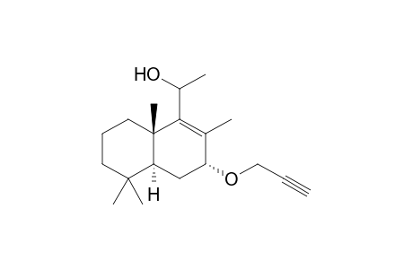 1-[(3R,4aS,8aS)-2,5,5,8a-tetramethyl-3-prop-2-ynoxy-3,4,4a,6,7,8-hexahydronaphthalen-1-yl]ethanol