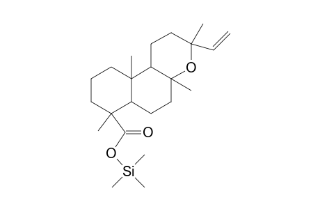 Manoyl oxide-18-oic acid, mono-TMS