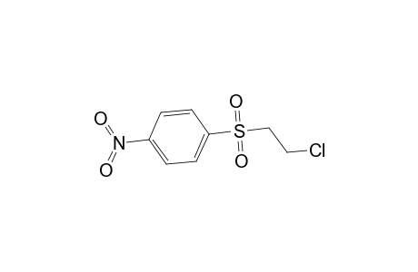 Benzene, 1-[(2-chloroethyl)sulfonyl]-4-nitro-