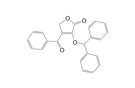 2(5H)-furanone, 4-benzoyl-3-(diphenylmethoxy)-