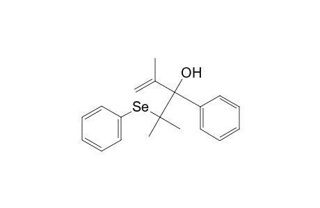 Benzenemethanol, .alpha.-(1-methylethenyl)-.alpha.-[1-methyl-1-(phenylseleno)ethyl]-, (.+-.)-