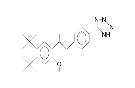 1-(4-[5-Tetrazolyl]-phenyl)-trans-2-(1,1,4,4-tetramethyl-7-methoxy-6-tetralinyl)-propene