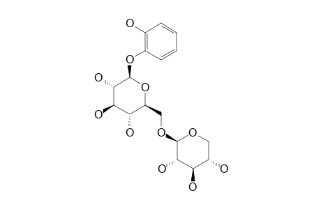 PYROCATECHOL-1-O-BETA-XYLO-PYRANOSYL-(1->6)-BETA-D-GLUCO-PYRANOSIDE