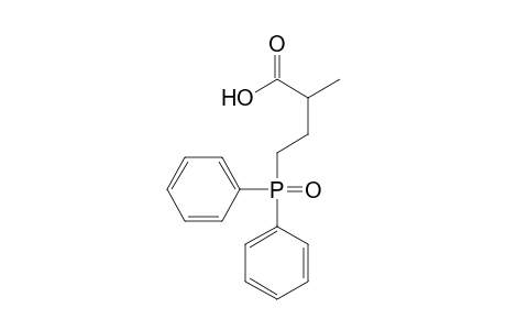 4-Diphenylphosphoryl-2-methylbutanoic Acid