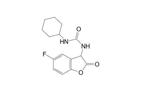 N-Cyclohexyl-N'-(5-fluoro-2-oxo-2,3-dihydro-1-benzofuran-3-yl)urea