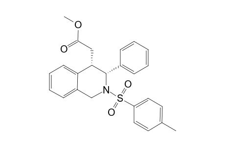 2-[(3R,4S)-2-(4-methylphenyl)sulfonyl-3-phenyl-3,4-dihydro-1H-isoquinolin-4-yl]acetic acid methyl ester