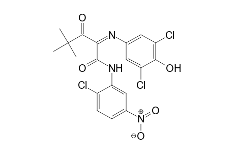 Pentanamide, N-(2-chloro-5-nitrophenyl)-2-[(3,5-dichloro-4-hydroxyphenyl)imino]-4,4-dimethyl-3-oxo-