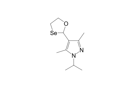 1-isopropyl-3,5-dimethyl-4-(1,3-oxaselenolan-2-yl)-1H-pyrazole