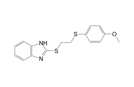 2-((2-((4-Methoxyphenyl)thio)ethyl)thio)-1H-benzo[d]imidazole