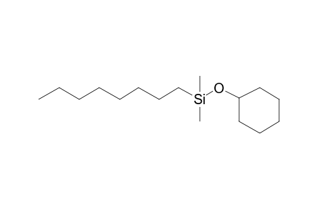 Dimethyl(octyl)silyloxycyclohexane