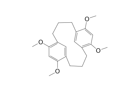 5,714,16-Tetramethoxy[3.3]metacyclophane