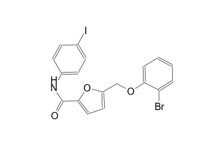 5-[(2-bromophenoxy)methyl]-N-(4-iodophenyl)-2-furamide