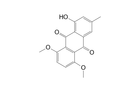 9,10-Anthracenedione, 1-hydroxy-5,8-dimethoxy-3-methyl-