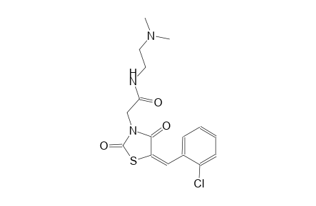 3-thiazolidineacetamide, 5-[(2-chlorophenyl)methylene]-N-[2-(dimethylamino)ethyl]-2,4-dioxo-, (5E)-