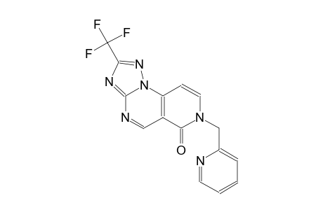 pyrido[3,4-e][1,2,4]triazolo[1,5-a]pyrimidin-6(7H)-one, 7-(2-pyridinylmethyl)-2-(trifluoromethyl)-