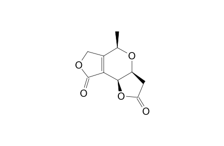 (3AS,5R,8BS)-5-METHYL-3,3A,6,8B-TETRAHYDRO-5H-DIFURO-[3,2-B:3',4'-D]-PYRAN-2,8-DIONE