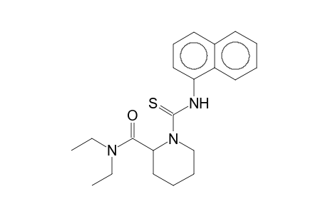 N,N-DIETHYL-1-[(1-NAPHTHYL)THIOCARBAMOYL]NIPECOTAMIDE