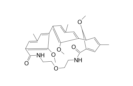 16-Oxa-13,19-diazatetracyclo[19.3.1.12,6.17,11]heptacosa-1(25),2,4,6(27),7,9,11(26),21,23-nonaene-12,20-dione, 25,26,27-trimethoxy-4,9,23-trimethyl-