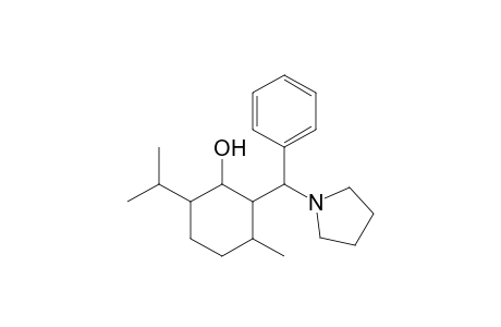 1-Methyl-2-[.alpha.-(N-pyrrolidino)benzyl]-4-isopropylcyclohexan-3-ol