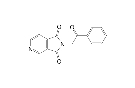 N-Benzoylmethyl-3,4-pyridinedicarboximide