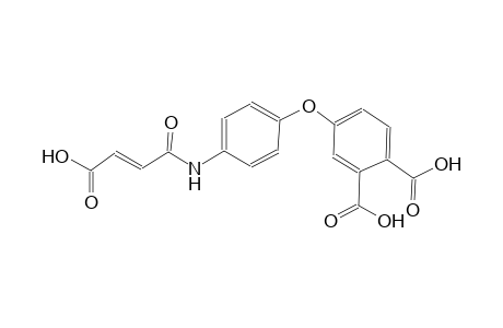1,2-benzenedicarboxylic acid, 4-[4-[[(2E)-3-carboxy-1-oxo-2-propenyl]amino]phenoxy]-