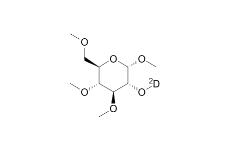 .alpha.-D-Glucopyranoside-2-O-d, methyl 3,4,6-tri-O-methyl-