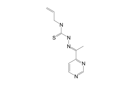 1-prop-2-enyl-3-(1-pyrimidin-4-ylethylideneamino)thiourea