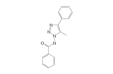 N-(5-methyl-4-phenyltriazol-1-yl)benzamide