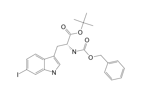 (R)-N-CARBOBENZYLOXY-6'-IODO-TRYPTOPHAN-TERT.-BUTYLESTER