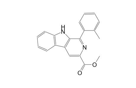 methyl 1-(2-methylphenyl)-9H-beta-carboline-3-carboxylate