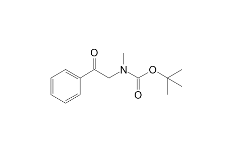 1,1-Dimethylethyl methyl(2-phenyl-2-oxoethyl)carbamate