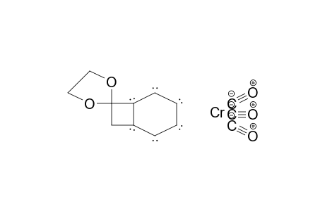 Chromium, tricarbonyl[(1,2,3,4,5,6-.eta.)-spiro[bicyclo[4.2.0]octa-1,3,5-triene-7,2'-[1,3]dioxolane]]-