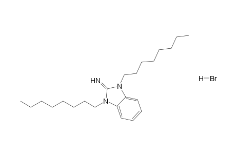 1,3-Dioctyl-2,3-dihydro-benzimidazole-2-imine - hydrobromide