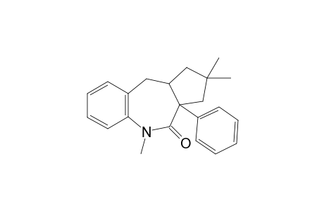 2,2,5-trimethyl-3a-phenyl-1,3,10,10a-tetrahydrocyclopenta[c][1]benzazepin-4-one