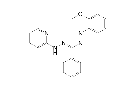 Methanone, [2-(2-methoxyphenyl)diazenyl]phenyl-, 2-(2-pyridinyl)hydrazone