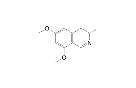 (3S)-6,8-dimethoxy-1,3-dimethyl-3,4-dihydroisoquinoline