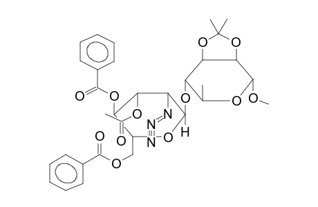 METHYL 4-O-(2-AZIDO-3-O-ACETYL-4,6-DI-O-BENZOYL-2-DEOXY-ALPHA-D-MANNOPYRANOSYL)-2,3-O-ISOPROPYLIDENE-ALPHA-L-RHAMNOPYRANOSIDE