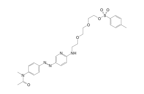 2-{2-[2-({5-[4-(N-Methylacetamido)phenylazo]pyridin-2-yl}amino)ethoxy]ethoxy}ethyl 4-methylbenzene sulfonate