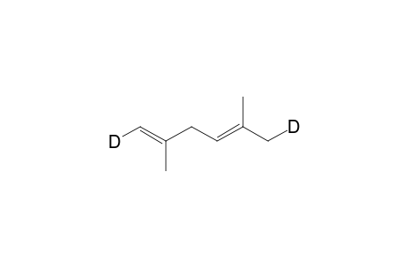 (1,1'-Dideuterio)-2,5-dimethyl-1,4-hexadiene