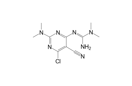 6-(Aminodimethylamino)azomethino-4-chloro-5-cyanopyrimidine