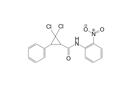 cyclopropanecarboxamide, 2,2-dichloro-N-(2-nitrophenyl)-3-phenyl-