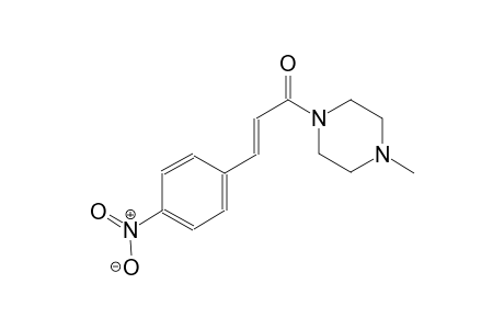 1-methyl-4-[(2E)-3-(4-nitrophenyl)-2-propenoyl]piperazine